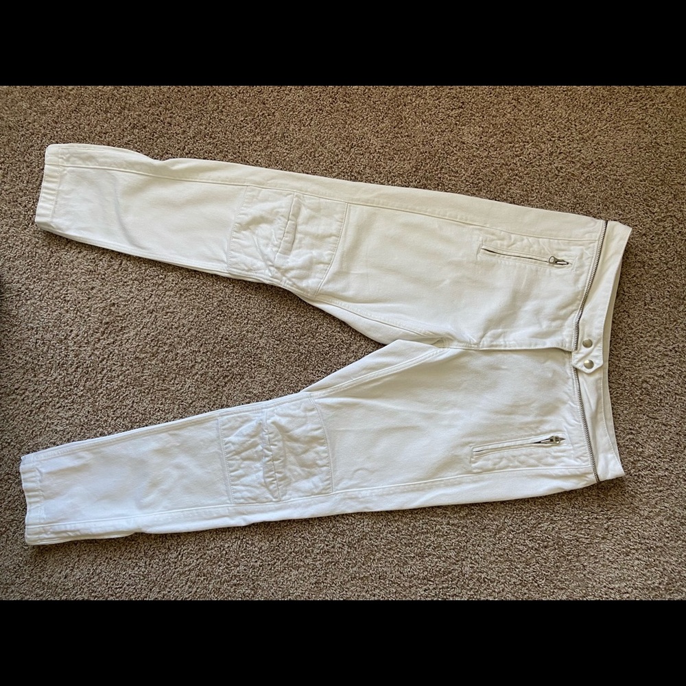 H&M Isabel Marant White Pants 36x34